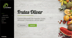 Desktop Screenshot of frutasolivar.com